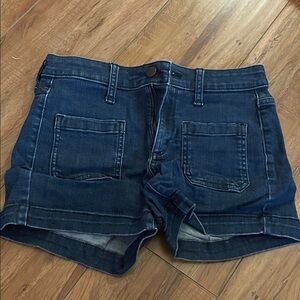 Denim Blue Women's Shorts